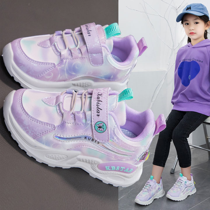 2024%20Girls%20Shoes%20Autumn%20New%20Children's%20Casual%20Shoes%20Girls%20Soft%20Sole%20Daddy%20Shoes%20Waterproof%20Leather%20Running%20Tourist%20Shoes%20-%20Image%204