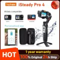 Hohem iSteady Pro4 Pro 4 Gimbal for GoPro 12/11/10/9/8/7/6 DJI OSMO Insta360 One R Action Camera 3-Axis Handheld Stabilizer. 