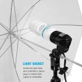 Single Studio Light Holder, Umbrella, and Light Stand Kit.