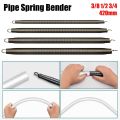 【Get the Perfect Fit】 1Pcs New 420mm PVC Spring Bender 3/8 1/2 3/4 Square Steel Wire Bending Tool 12.4-26.4mm Spring Wire Tube Manual Tool.