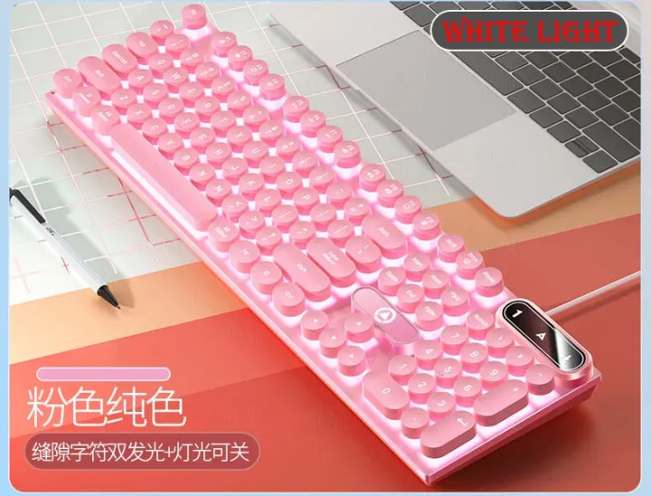 K500%20Pink%20Keyboard%20Mixed%20Color%20White%20Pink%20Keycaps%20104%20Keys%20Wired%20Gaming%20Keyboard%20for%20Laptop%20PC%20-%20Image%207