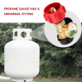 Propane Gauge Gas Pressure Meter Level Indicator Leak Detector Gas Pressure Meter Universal for Gas Grill, Lantern, Heater. 