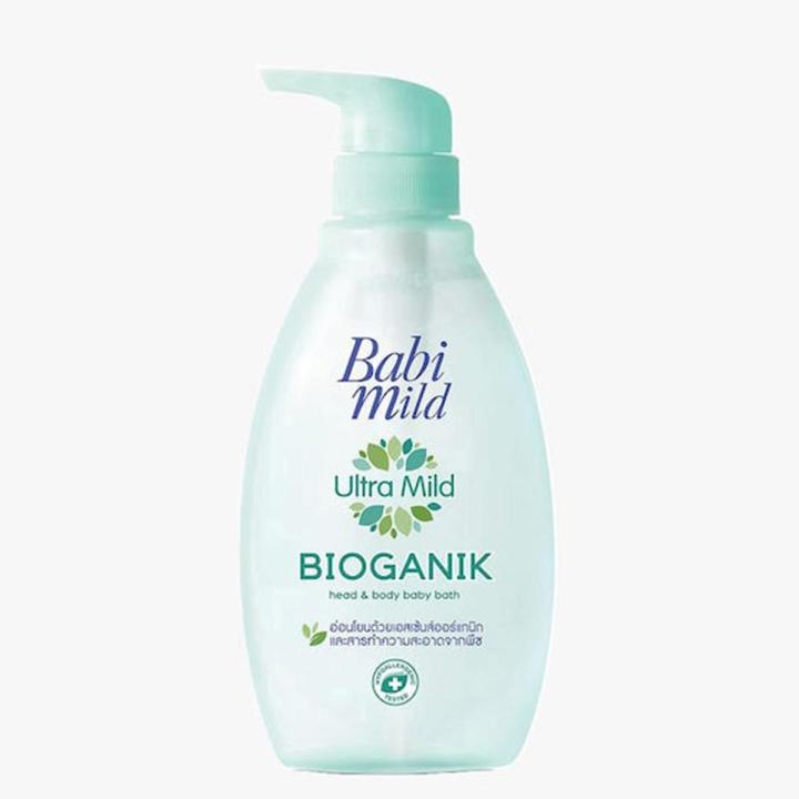 Babi%20Mild%20Bioganik%20Organic%20Natural%20Head%20&%20Body%20Baby%20Bath%20380%20ml%20-%20Image%203