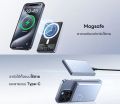 REMAX RPP-109 Vocard Pro Series Ultra Slim 20W PD Magnetic Wireless Metal Body 10000mAh Power Bank - Grey. 