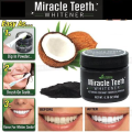 Miracle Teeth Whitener Charcoal Tooth Whitening Powder - 20g. 