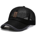 【Daily Necessities For Anyone Store】Simple Light Leisure Sunshade Outdoor Sunscreen Anti Ultraviolet Mesh Cap Baseball Cap. 