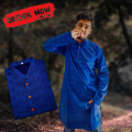 Stylish Long Panjabi Blue Panjabi Fashion for men - Panjabi. 