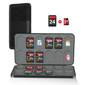 Bilashmart 【Limited Quantity】 24 In 1 Switch Card Protective Case for Nintendo Switch/ Switch OLED/ Switch Lite Game Card Storage Protective Game Cards Box