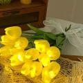 Tulip Night Lamp Flower Bouquet Lamp LED Imitation Tulips Simulated Floral Light Decorative Tulip Light. 