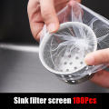 Kitchen Sink Filter Sewerage Kitchen Sink Garbage Separator Slag Anti-clogging Disposable Floor Drain Net Bag. 