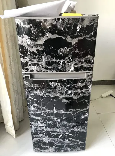Refrigerator%20/%20%20Fridge%20Sticker%20paper%20Vinyl%20Natural%20%20Marble%20/%20wooden%20/%20solid%20color%20%20and%203D%20Background%20,%20Warp,%20Skin%20Sticker%20(200%20x%2060cm)%20-%20Image%207