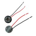 2Pcs 1156 Bay15D Lamp Holder Bulbs P21/5W Adapter Base Socket Connector Plastic Car For Brake Light. 