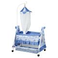 Swing for newborn baby with mosquito net. 