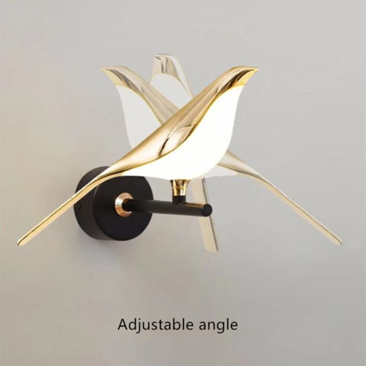 Postmodern%20Creative%20Bird%20Shape%20Wall%20Lamps%20Acrylic%20Alloy%20Simple%20For%20Living%20Room%20Restaurant%20Bedroom%20Gorgeous%20Decoration%20Luminaire%20-%20Image%207