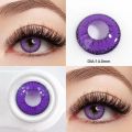 OVOLOOK-1pair(2pcs) Anime Cosplay Color Contact Lenses For Eyes Red Blue Multicolored Eye Color Lens Beauty Colored Eye Lenses. 