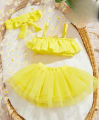 Kid Baby Girls Tutu skart Wedding Party Dresses and birthday Dresses 0-7.