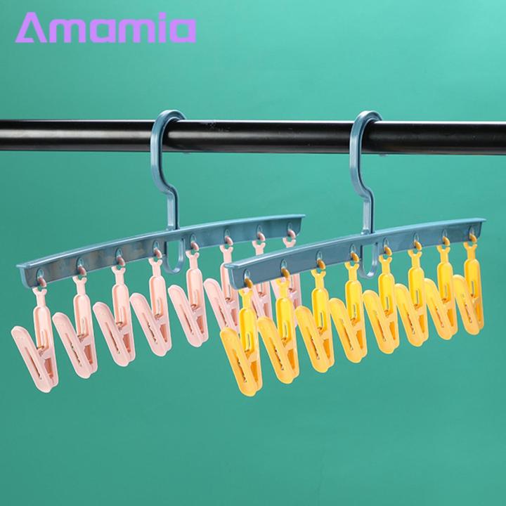 Amamia%20Multifunction%20Clothes%20Hanger%20with%208%20Clips%20Antiskid%20Space%20Saving%20Closet%20Organizer%20-%20Image%204