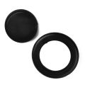 888 BBB Umbrella Hole CCCCV Ring Plug Patio Garden Table Parasol Umbrella Hole Ring Cap Set Plug 2 Inch Plastic Black. 