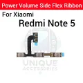 Xiaomi Redmi Note 5 8 8 Pro 9 Pro 11 11 Pro Power on / off Switch Button Side Volume Up Down Buttons Flex Cable Replacement Parts.