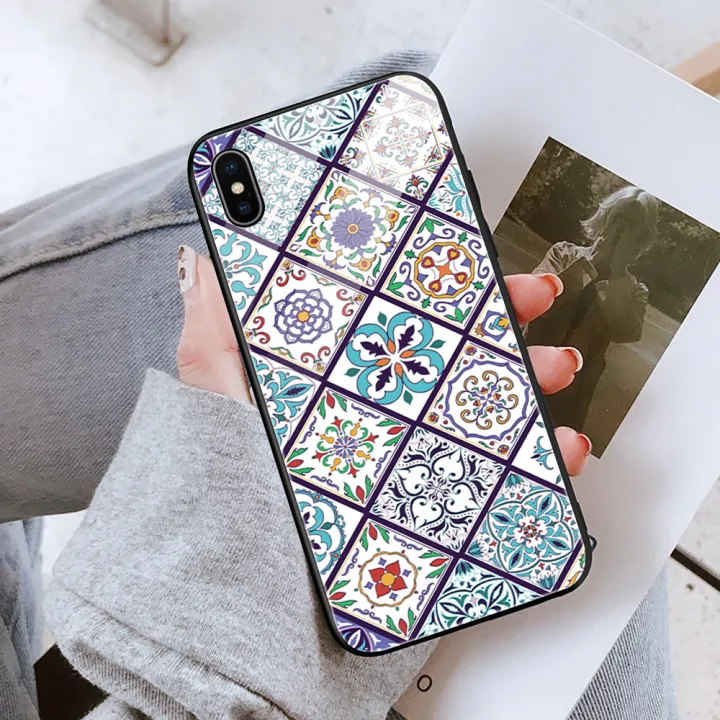 Jizetin%20for%20Vivo%20V25%205G%20/%20V25E%20Glass%20Back%20Cover%20Decorative%20Pattern%20Glossy%20Tempered%20Glass%20Shockproof%20Soft%20Edge%20Phone%20Cases%20-%20Image%209
