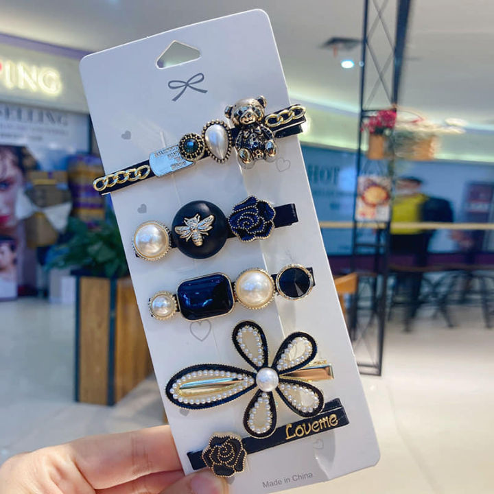 Superb%20Versatile%20-Black%20Korean%20Hair%20Clips%20Women%20Girls%20Crystal%20Rhinestone%20Pearl%20Hair%20Clip%20Elegant%20Hair%20Accessories-%20Avant-garde%20-%20Image%203