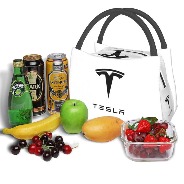 Cooler%20Lunch%20Bag%20Picnic%20Bag%20Tesla%20Logo%20Black%20Tesla%20Tesla%20Tesla%20Motors%20Electric%20Car%20Elon%20Musk%20-%20Image%203