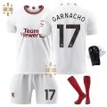 2324 an L ed eils wo-man Football Jersey o.10 ashid 7 ount 25 Sancho Jersey Children's Adult suit.