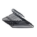 New plastic hanger 12 pcs - Black - cloth hanger. 