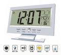Digital table clock Voice Control Temperature Calendar Automatic Back-light - Wall Clock. 