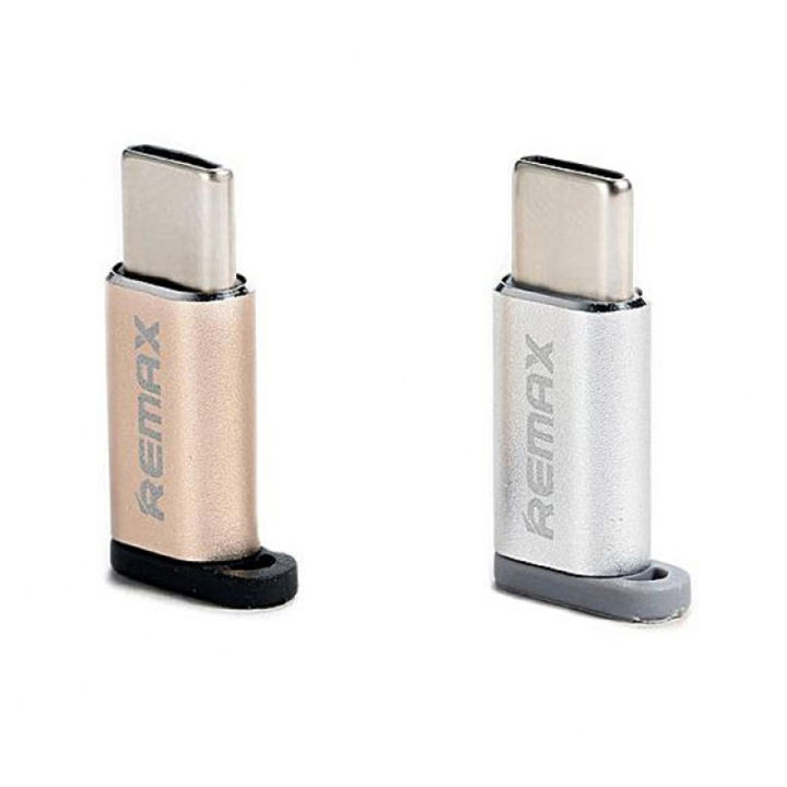 Micro USB to USB Type C Converter Adapter - Multicolour Remax Micro USB ...