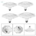 LED Garage Light 6500K Cold White Ceiling Light Bulb for Porch Loft Workshop 24W.