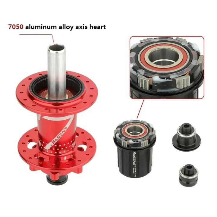 HASSNS%20PRO7%20MTB%20Hub%2032%2036%20Holes%20Bearing%20Bike%20Freehub%20Rear%20Hub%20Quick%20Release%2032H%2036H%20Four%20Palin%207%208%209%2010%2011%2012%20Speed%206%20Pawl%20Hubs%20-%20Image%203