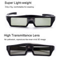 Rechargeable Active Shutter 3D Glasses for ALL DLP Projector.