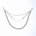 Punk Waist Chain Belt Silver Trousers Chain for Men Jeans Belt Chain for Pants Cool Metal Rock Chain Hiphop Summer Jewelry Man. 