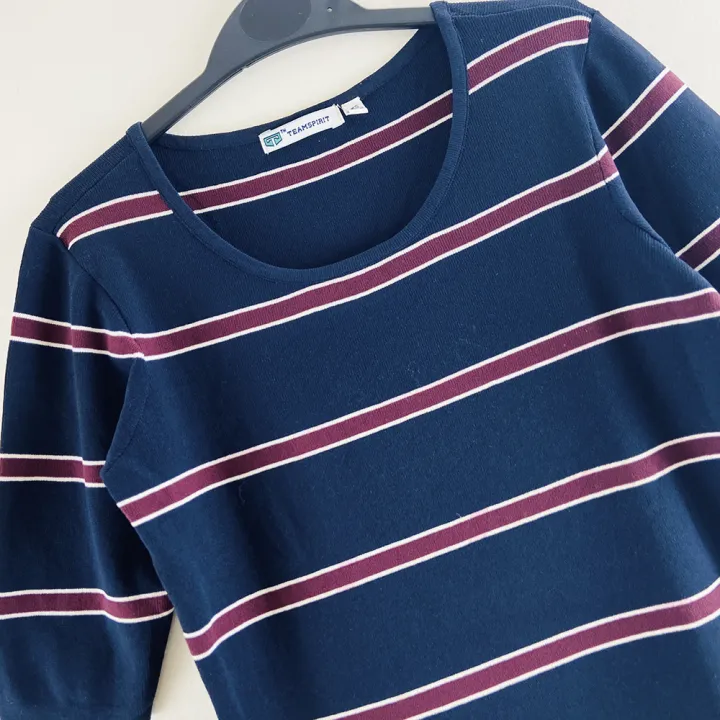 Ladies%20Short%20Sleeved%20Knit%20Long%20Jumper%20Sweater%20From%20Levin%20-%20Image%207