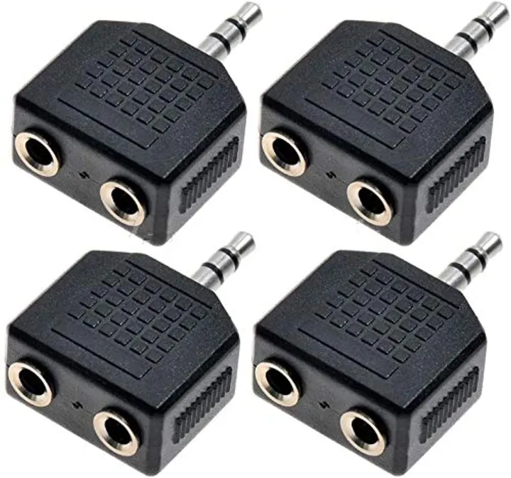 4pcs%203.5mm%20Audio%20Headphone%20Cable%20Cord%20Splitter%20Adapter%20Jack%20Y%20One%20to%20Two%20Stereo%20-%20Image%207