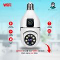 Dual Lens Bulb IP Night Vision Camera V380 WIFI IP camera. 