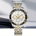 1pc New REWARD Mens Watch Waterproof Sport Wristwatch For Men Stainless Steel Business Quartz Watches Clock Gift For Father Birthday. 