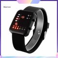 Skincare| Binary Watch Unisex Silicone Band LED Display Casual Binary Wrist Watch Adjustable Buckle.