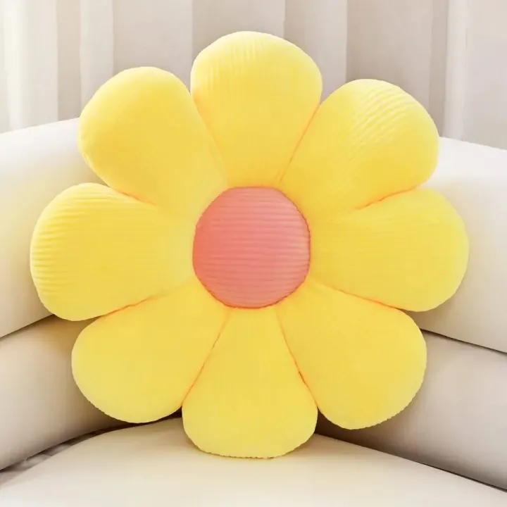 Sun%20Flower%20pillow%20sofa%20cushion%20bedside%20office%20chair%20pillow%20plush%20Soft%20-%20Image%204