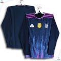 Argentina World Cup Jersey - Full Sleeve Football Jersey For Men - Long Sleeve t shirt - Argentina Jersey 2026. 