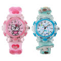 Kawaii Sanrio Watch Cinnamoroll Melody Children LED Luminous Watch Kuromi Hello Kitty Student Wrist Watch Kids Birthday Gift Toy. 