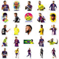 Waterproof Football star Stickers Pack- 50pcs Graffiti Stickers for Kids Adults DIY Laptop Phone Luggage Guitar Car Decoration. 