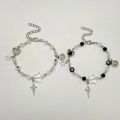 New Tredny Y2K Couple Bracelets TV Girl Matching Bracelets Who Really Cares Album Inspired Beads Bracelet Friends Jewelry Gift. 