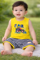 6-18 months (1 pcs) Kids Maggie Sleeve T-shirt With Pant | Kids T-shirt Set.