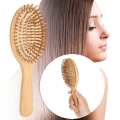 New olid Wood Hair Maage Comb Anti-tatic Hairbruh Portable calp Maage Comb. 
