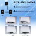 【Clearance Markdowns】 For PS5/PS5 Slim/PS5 PRO Console Wall Mount Bracket Holder For Playstation5 Storage Stand Host Rack Hook Base For PS5 Accessory.