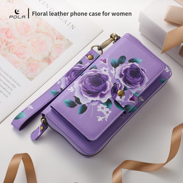 POLA%20Flower%20Multi-functional%20Zipper%20Wallet%20Leather%20Phone%20Case%20For%20Samsung%20Galaxy%20S22+%205G/Samsung%20Galaxy%20S24%20Ultra%205G/Samsung%20Galaxy%20S22%205G/Samsung%20Galaxy%20S24%205G/Samsung%20Galaxy%20S22%20Ultra%205G/Samsung%20Galaxy%20S23%205G/Samsung%20G%20-%20Image%202