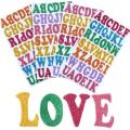Glitter Foam Sticker Self Adhesive  Anam China Collections. 