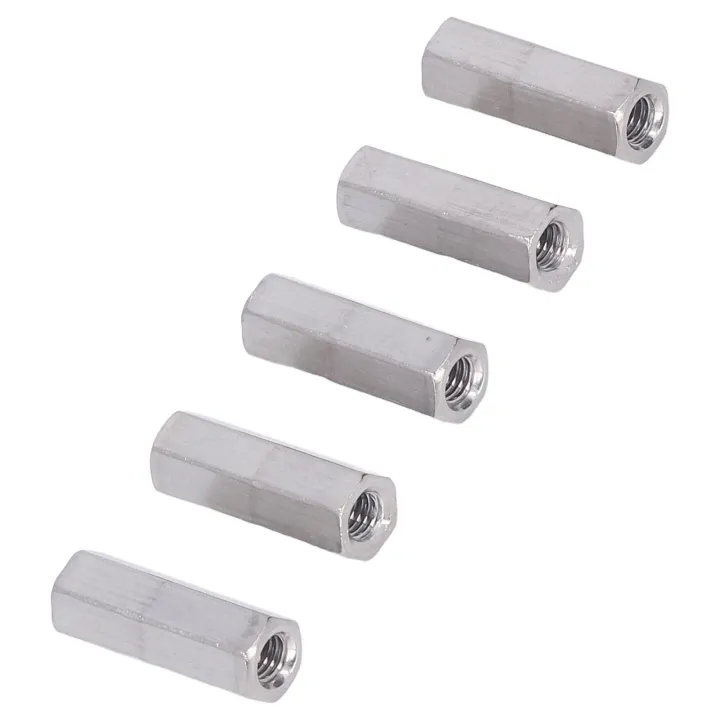 Threaded%20Rod%20Connector,%20304%20Stainless%20Steel%20Hex%20Coupling%20Nut%2010%20Pcs%20M6x1%20for%20Machine%20Screws%20-%20Image%203